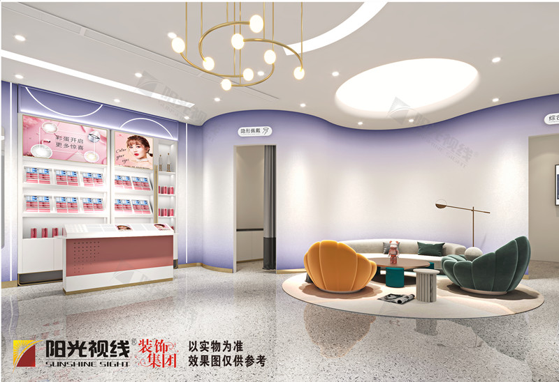 安徽合肥YUH眼鏡店裝修設(shè)計效果圖