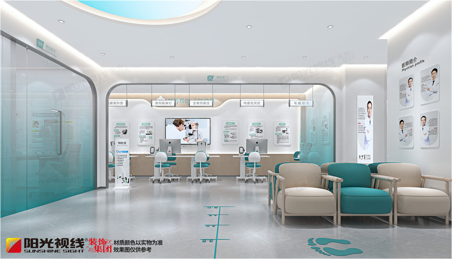 眼鏡店裝修：驗(yàn)配區(qū)怎么安排合適？